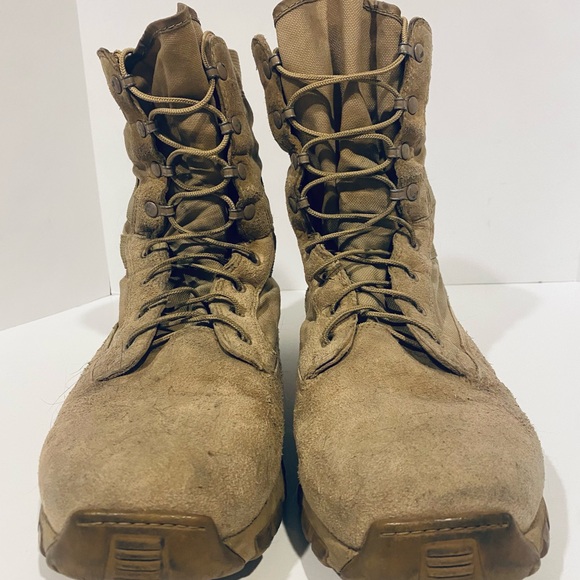Tactical Research Military Boot Size 13 Tactical Boots Brown - Picture 8 of 9